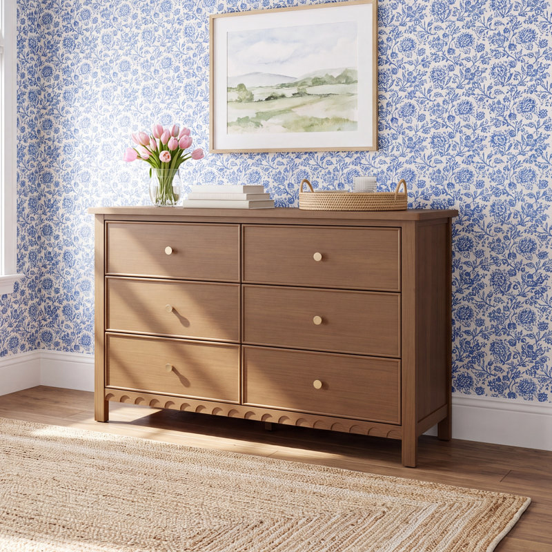 Graco Sasha 6 Drawer Double Dresser & Reviews | Birch Lane